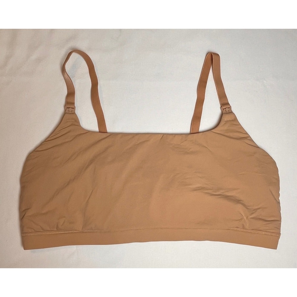 Auden XXL Nude Nursing Bra Wireless Unlined Maternity Breastfeeding Bra